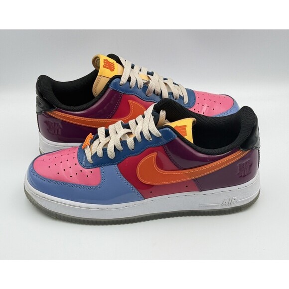 Nike Undefeated x Air Force 1 Low Total Orange Size 8.5 DV5255-400 main image 5